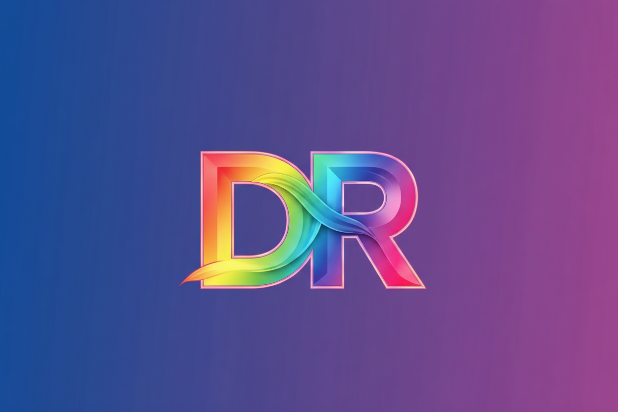 Banner DR azul y morado