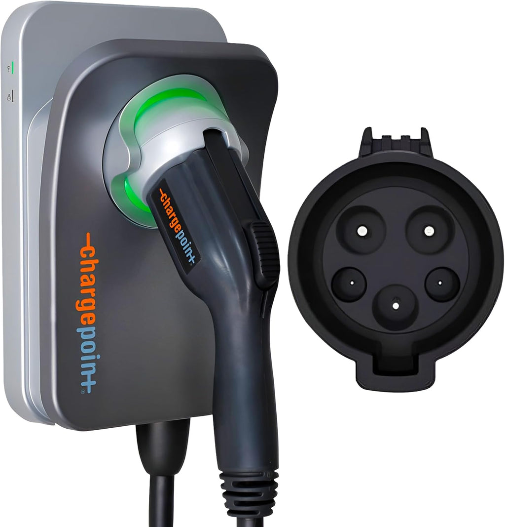 Homeflex Level 2 EV Charger J1772 - Fast Smart Battery Power Charging at Home for Electric Automobile Vehicles- Hardwired for Electric Car