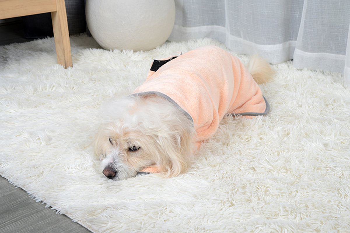 Quick-Drying Pet Absorbent Towel Dog Bathrobe Pet Dog Bath Towel for Dogs Cats Microfiber Absorbent Pet Drying Towel Pet Supplies Pet Products